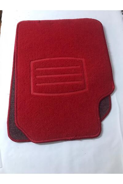 Eng Kırmızı Halı Paspas Kırmızı Çerçeveli Üniversal Halı Paspas Kaymaz Halı Paspas