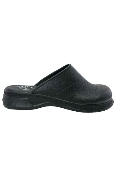 Hipokrat Orthopedic Sabo Slippers Doctor Nurse Hospital Cook Slippers Μαύρο