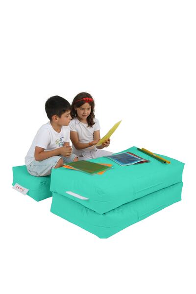 EARMUT Çocuk Ikili Çok Amaçlı Koltuk Turkuaz