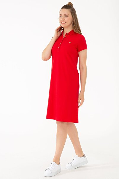 U.S. Polo Assn. Red Women Dress