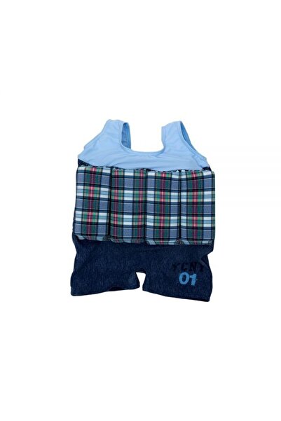 Archimede Erkek Çocuk Yüzme Öğreten Mayo Tartan