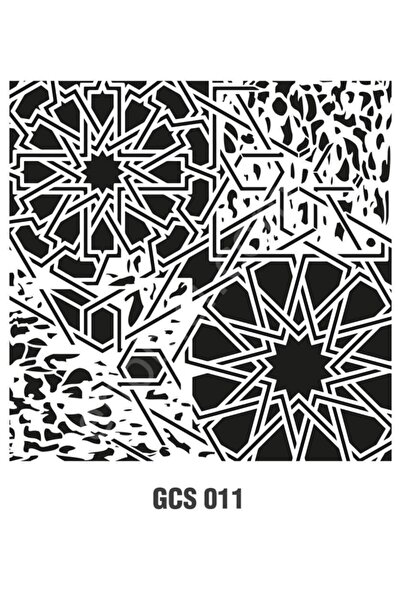 Cadence استنسل حائط جرونج 45x45 - Gcs-011