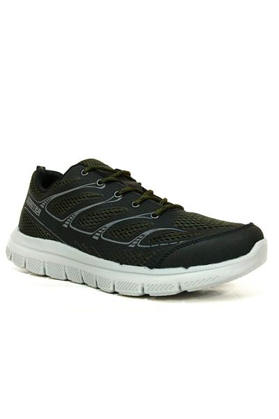 Scooter Khaki Green Lace-Up Casual Men's Shoes