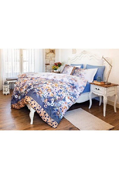 Özdilek - Rosebud Sarı Çift Kişilik Pamuklu Nevresim Takımı