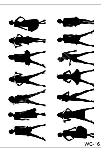 Cadence Stencil Şablon A4 Woman Collection Wc-16