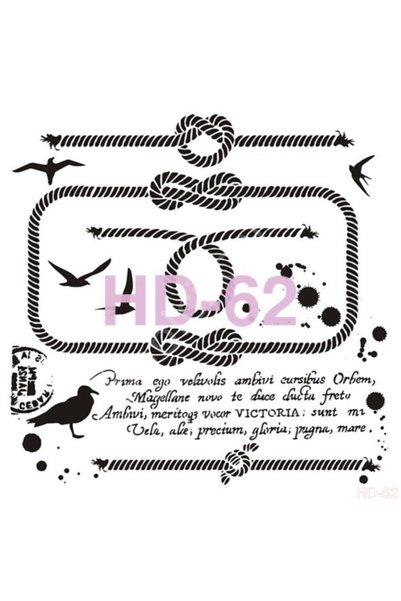 Cadence Hd62 Home Decor Stencil 45X45