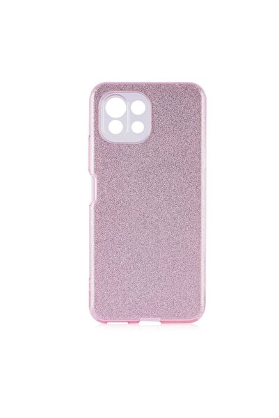 zore Mi 11 Lite Kılıf Simli Tasarım Silikon