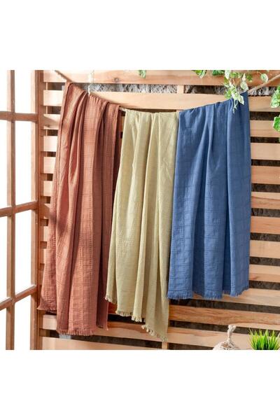 Sarev Tragere Vesemir Galben 100% Bumbac - 130*170 cm