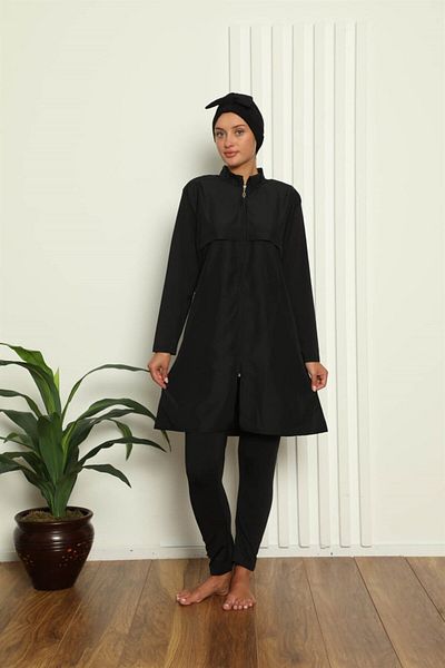 Akbeniz Μαγιό με Hijab Pants - 31036