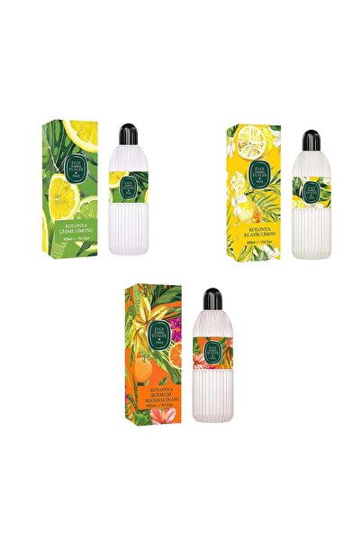 Eyüp Sabri Tuncer Kolonya Bodrum Mandalinası, Çeşme Limonu Ve Klasik Limon