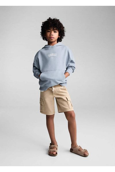 MANGO Kids Hanorac portocaliu pentru copii