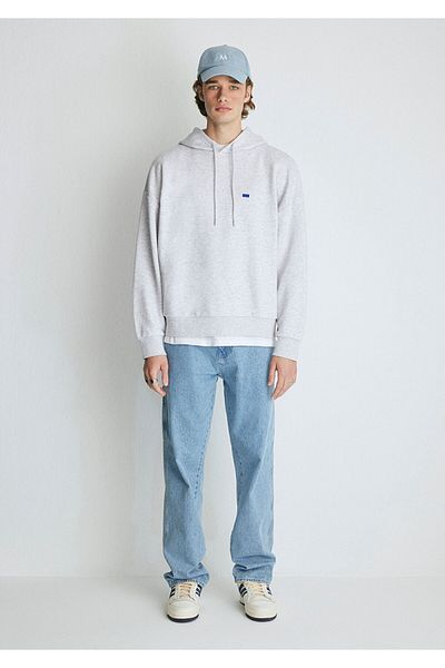 Mavi Hooded Gray Basic Sweatshirt 0S10085-82498