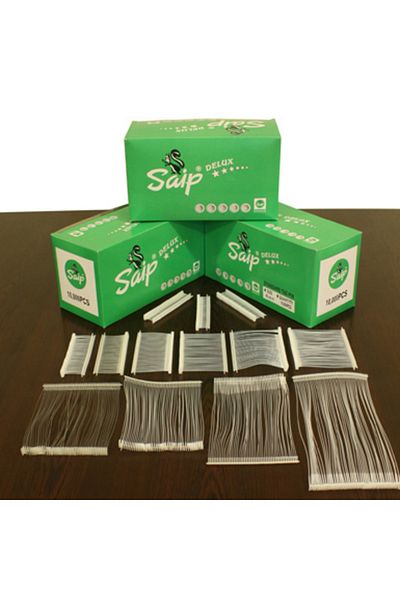 Saip 15 mm Transparent Fishbone Garment of 10,000