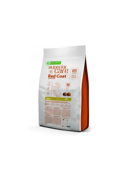 Nature's Protection Superior Care Kızıl Tüylü Köpekler İçin Somonlu Tahılsız Küçük Irk Köpek Maması 10 kg