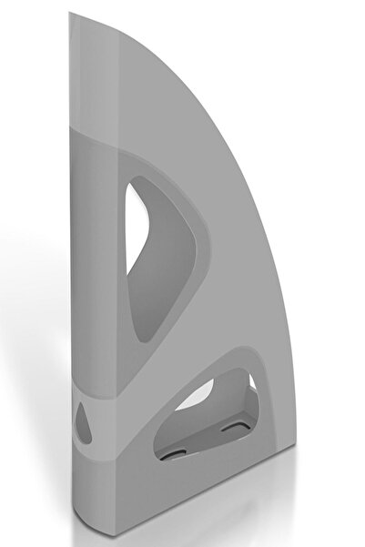 Generic Brand 0884 Model Smooth Narrow Gray Mas Magazine