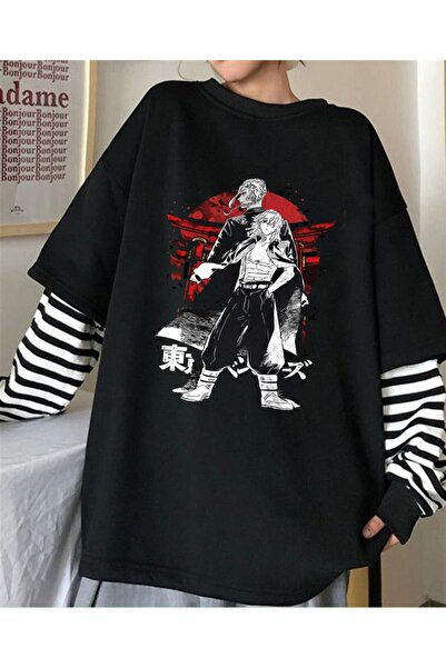Aesthia MINGALONDON - Tokyo Revengers Mikey B Štampano Unisex crna majica