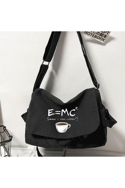 Aesthia MINGALONDON mc2 - Geantă Messenger Neagră Unisex