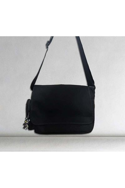 Aesthia Geantă neagră unisex MINGALONDON - Îmbrăcăminte de stradă