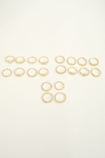 Jack Ferrero Gold Colored 48 Piece Full Plus Set - Box Can Be Sent
