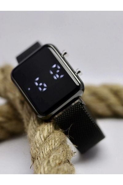 WatchArt Keyed Magnet Cord Unisex Wristwatch Shah-138