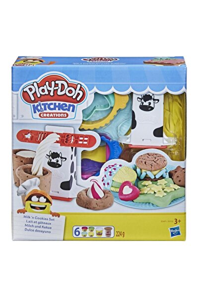 Play Doh Play-doh Mutfak Atölyesi Süt Ve Kurabiye Oyun Hamuru Seti