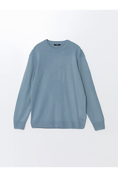 LC Waikiki Pulover pentru bărbați cu mânecă lungă cu guler rotund - W4ba28z8