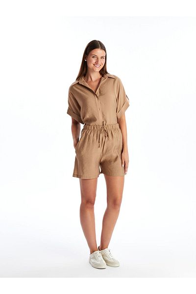 LC Waikiki Damen-Shorts mit elastischem Bund