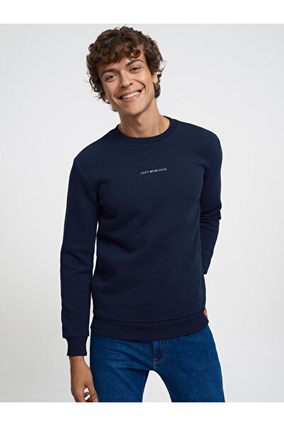 Loft Erkek Sweatshirt Lacivert Lf2034268