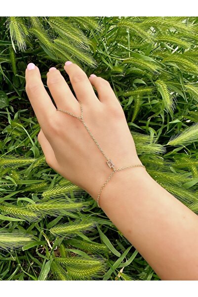 Jerie Gold Özel Seri Baget Taş Detay Şahmeran
