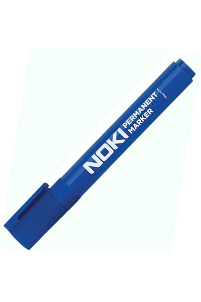 Noki Blue Cut Tip Marker - 1800Pcm Pack of 12