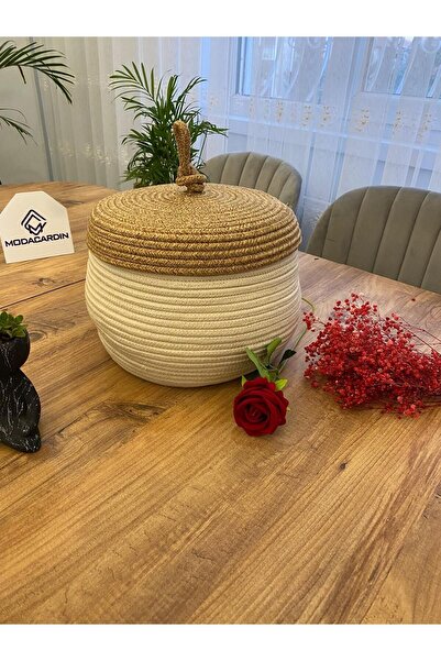 JÜTEX HOME Jüt, Hasır, Mutfak Sepeti, Patates Soğan Sepeti, Meyve Sepeti, Soğ...