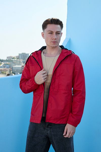 ANTIBIOTIC New Model Men's Seasonal Coat - Raincoat Jacket, Water and Windproof