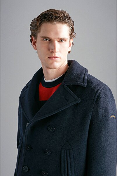 PAUL&SHARK Man's Peacoat C.W. Wool