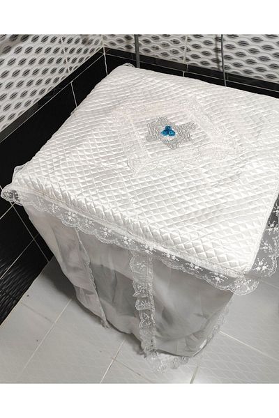 DİLEX Λευκό κάλυμμα πλυντηρίου ρούχων