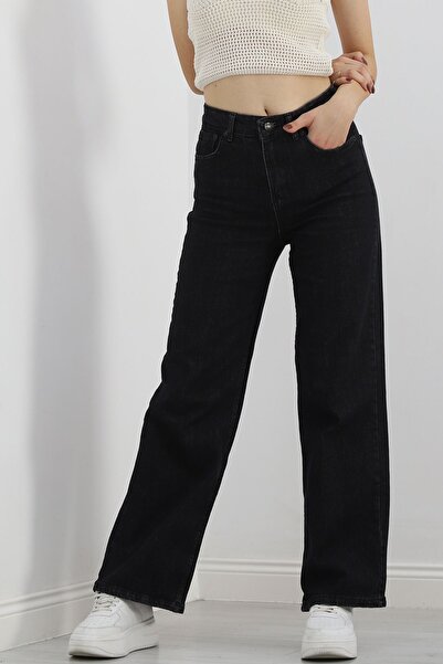 Moka Shopin Blugi MokaShopin Palazzo Dark Smoked - 19163.1431