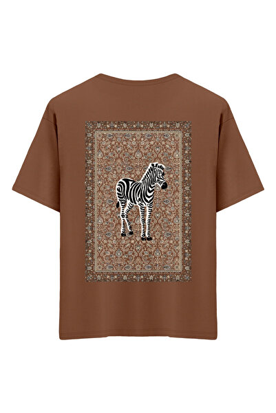 Mounte Bianca Unisex zebra - Oversize kroj T-shirt