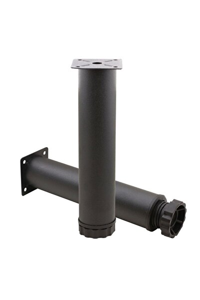 Badem10 Metal reglabil Maple 20 cm Mobilier negru Canapea Fotoliu Baza de ridicare Suport picioare picioare