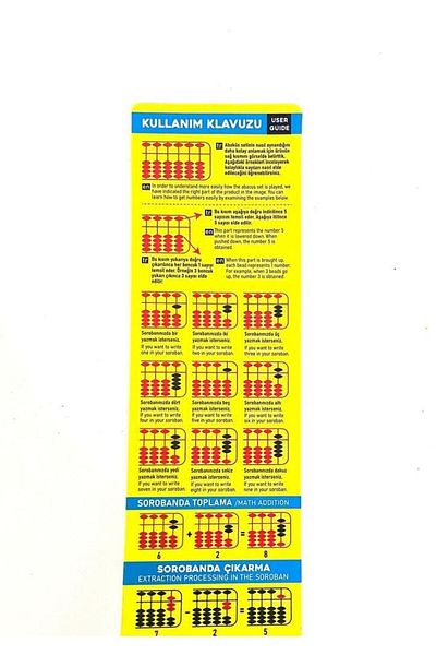 Onas 13 Step Soroban Abacus