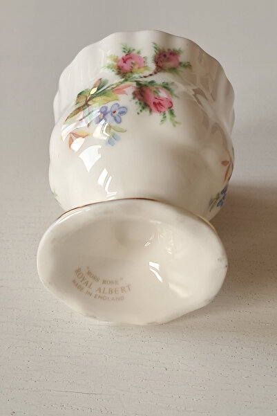 Royal Albert Vintage Moss Rose Bone China Egg Cup