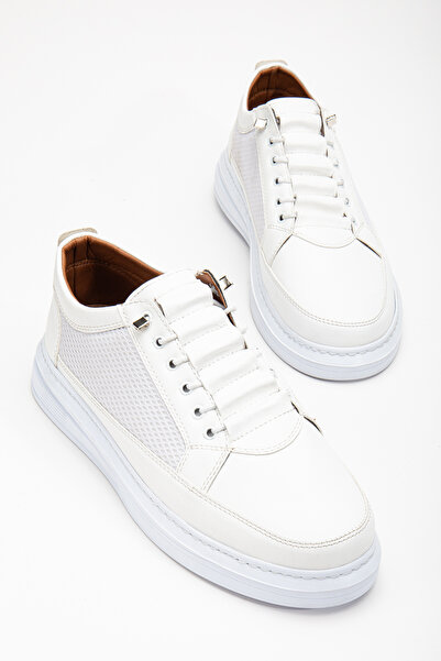 Sanvio Tarzkar Pánská bílá Denní Flexibilní Pohodlné Snadno se nosí Prošívaná lehká podrážka Vycházková zaručená sportovní obuv