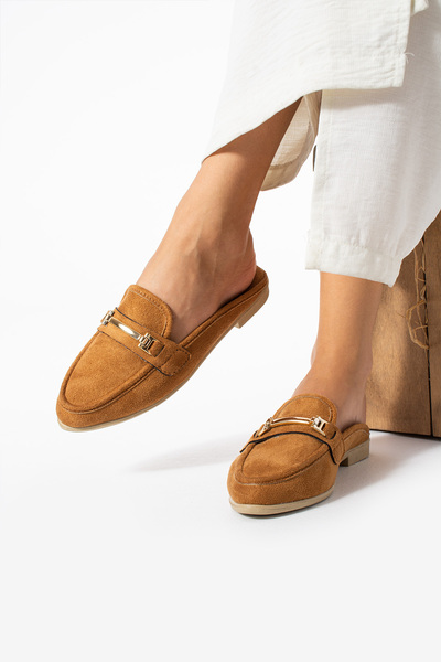 Slipcat Stylish and Comfortable Women's Orthopedic Daily Slippers - Ballerina Buckle Detailed
