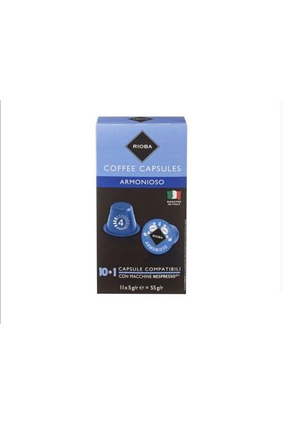Rioba Armonioso Nespresso Compatible Capsule Coffee