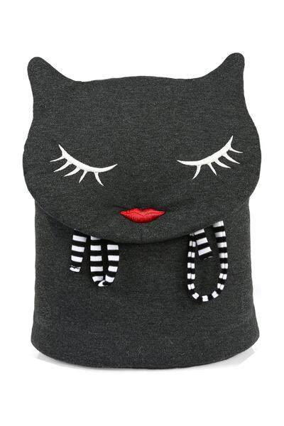 Generic Brand Creative Design Fabric Cat Figure Children's Bag