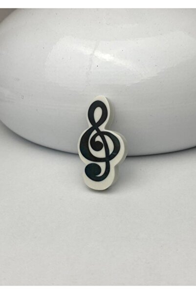 Herşey Nota Goma de șters cu model muzical - cheie stângă