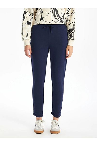 LC Waikiki Γυναικεία αθλητική φόρμα Navy Blue LCW Vision - Ελαστική μέση, ίσια εφαρμογήw1