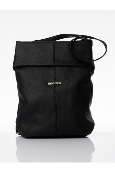 Bagwise Women's Black Backpack 9004
