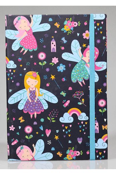 4nio Fairy Girl String Thick Cover Unlined Notebook