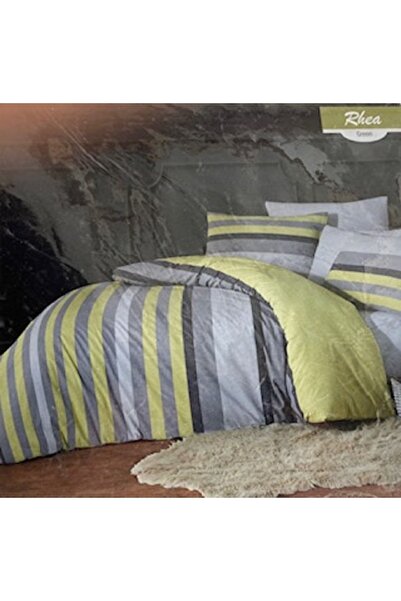 Majoli Renforce Cotton Double Duvet Cover Set - Quilted Nef_Mjl_167