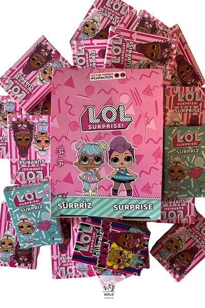 wildpanda L.O.L Surprise Baby 2024 Playing Cards 5 Box 50 pcs Game Cards