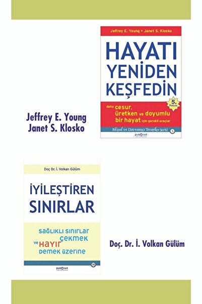 Psikonet Yayınları Hayatı Yeniden Keşfedin-iyileştiren Sınırlar 2'li Set